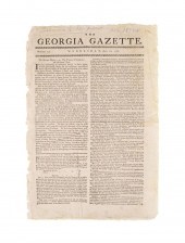 THE GEORGIA GAZETTE, FIRST GEO