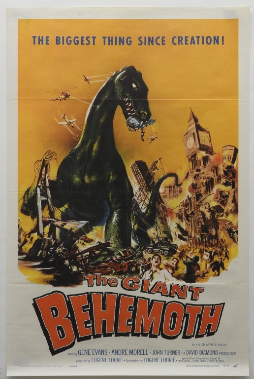THE GIANT BEHEMOTH 1958 ONE SHEET