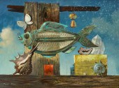 "THE GLASS FISH" BY PAUL RIBA.