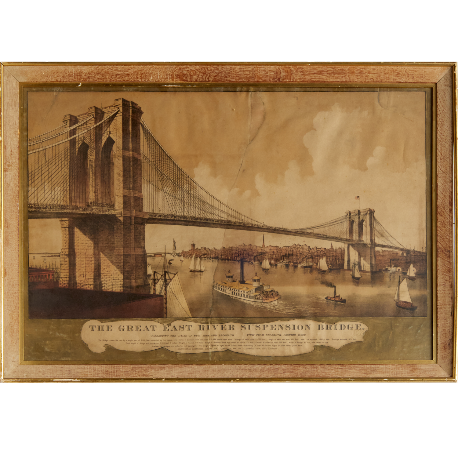 THE GREAT EAST RIVER SUSPENSION