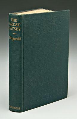 The Great Gatsby , first edition,