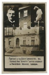 THE GREAT LAFAYETTE RPPC. PORT