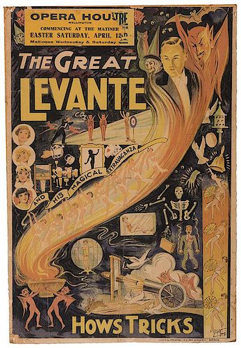 THE GREAT LEVANTE. HOWS