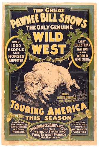THE GREAT PAWNEE BILL SHOWS. THE