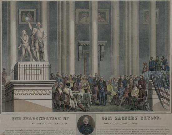 THE INAUGURATION OF GEN. ZACHARY