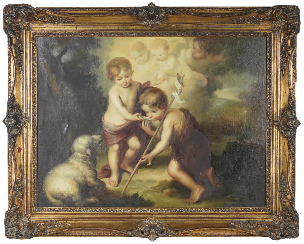 THE INFANT CHRIST & JOHN THE
