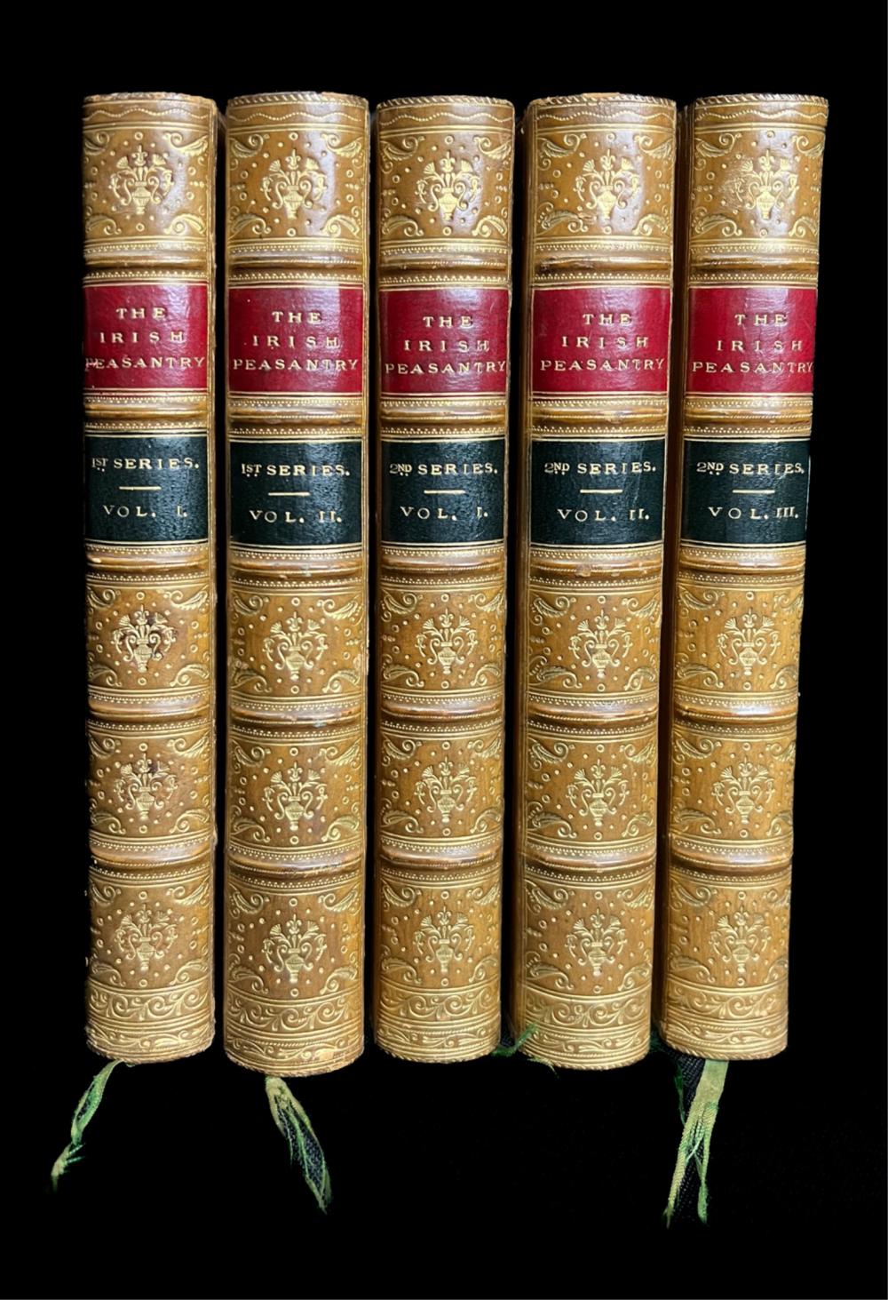 THE IRISH PEASANTRY (2 SERIES) BY