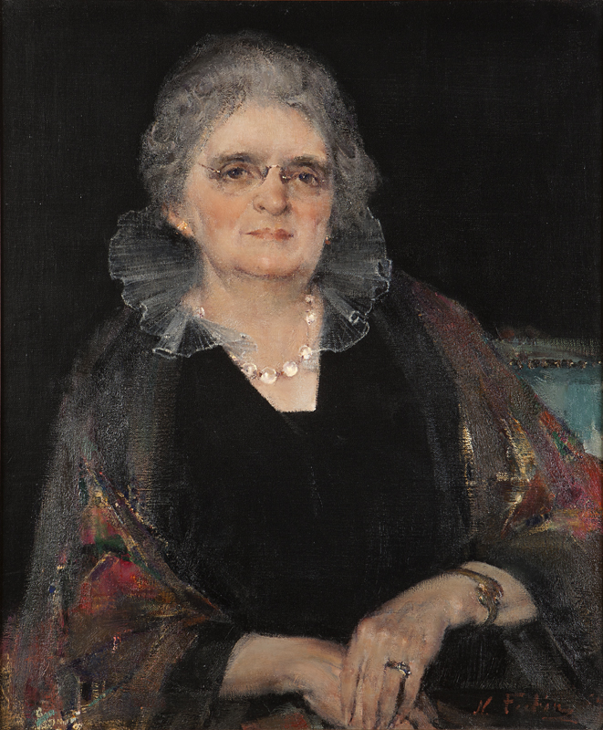''The Lace Collar'' portrait of