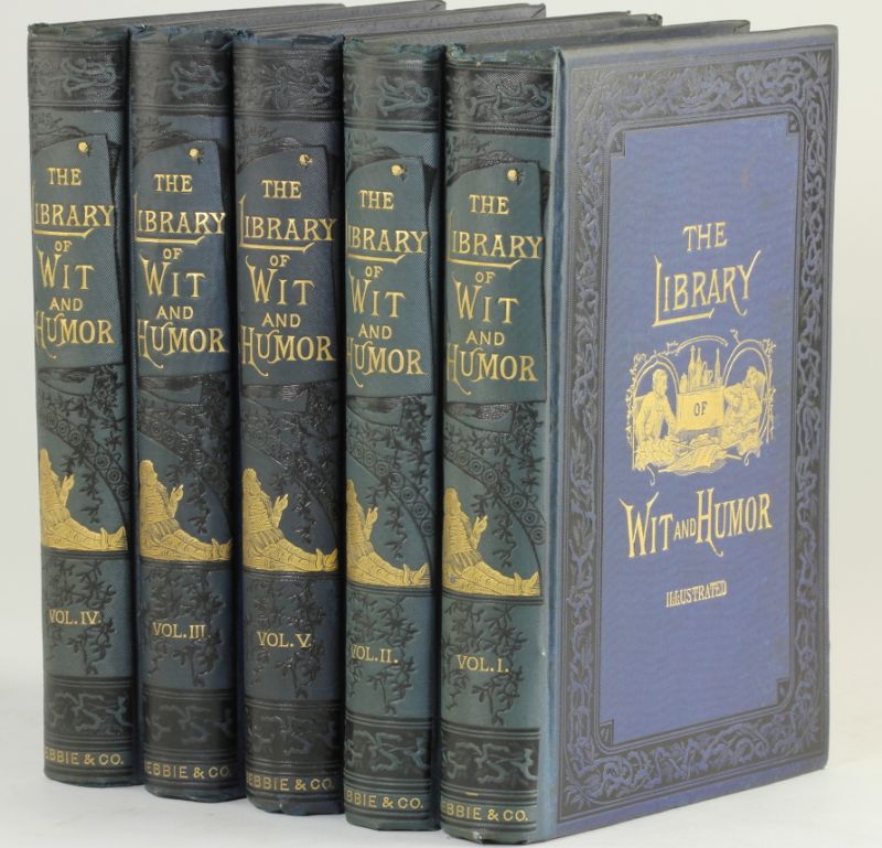 THE LIBRARY OF WIT AND HUMORA. B.