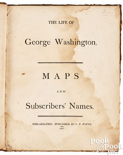 THE LIFE OF GEORGE WASHINGTON: