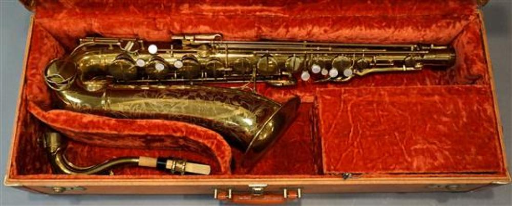 THE MARTIN TENOR BRASS SAXOPHONE