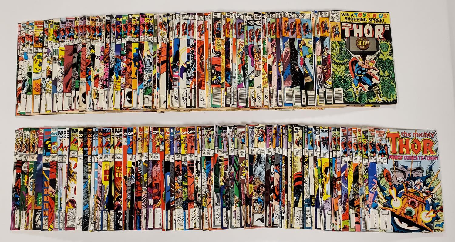 THE MIGHTY THOR COMIC LOT