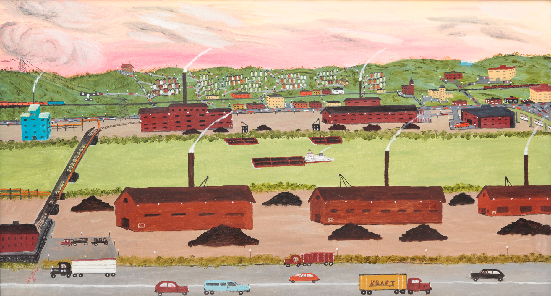 "THE MILLS OF J & L..." BY JOHN