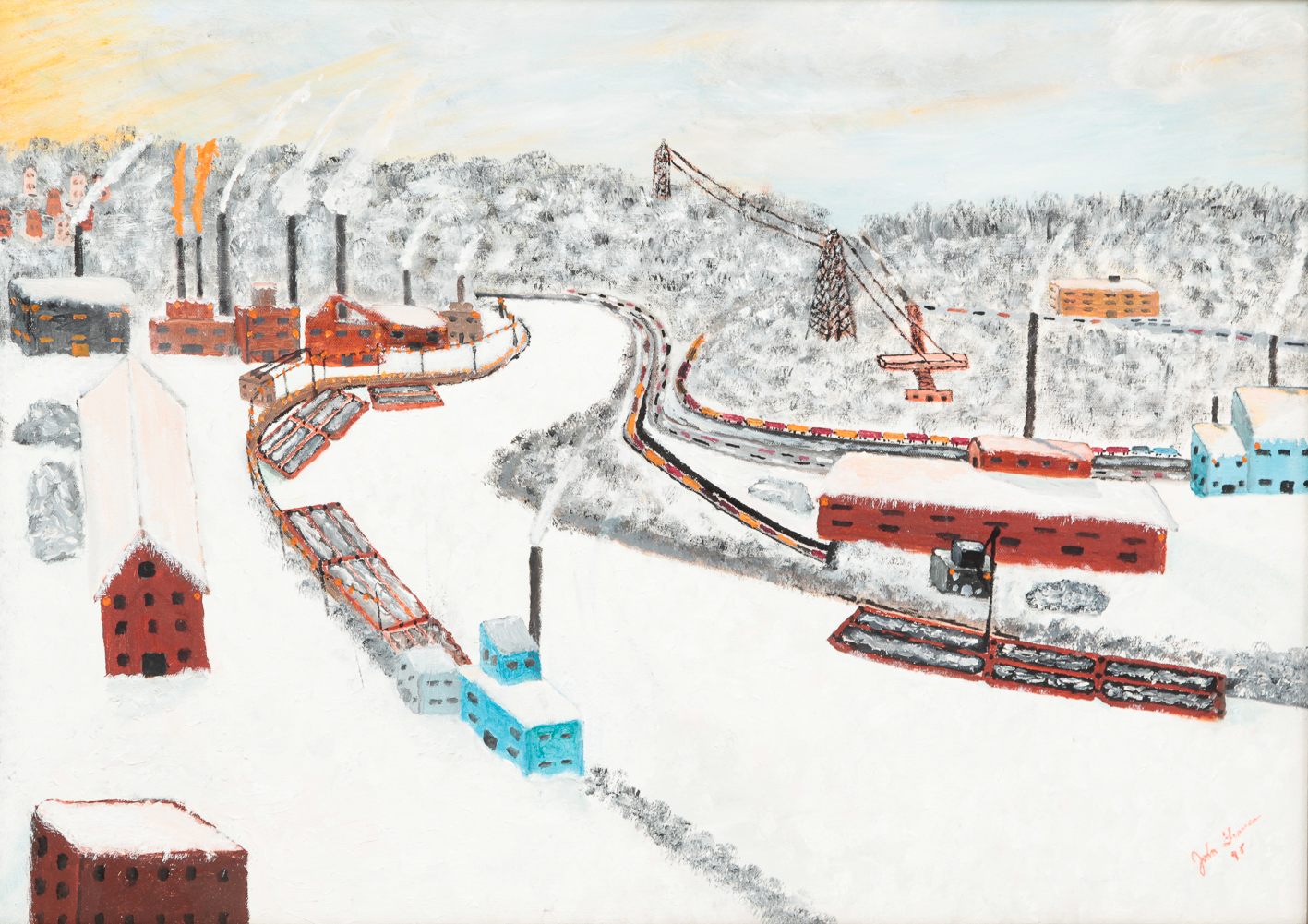 "THE MON IN WINTER..." BY JOHN