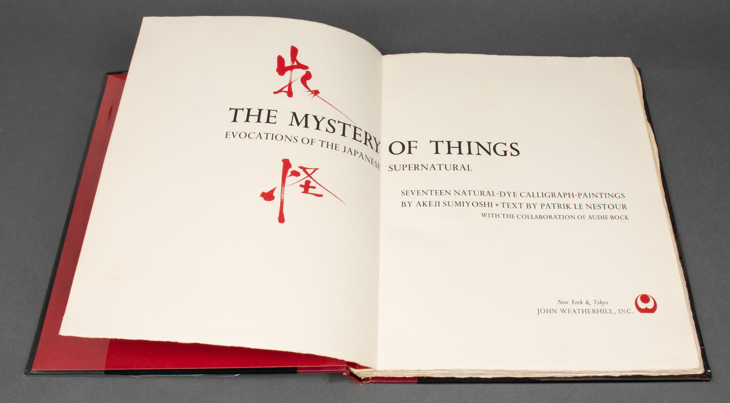 THE MYSTERY OF THINGS HARDCOVER
