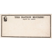 THE NATION MOURNS! APRIL 15, 1