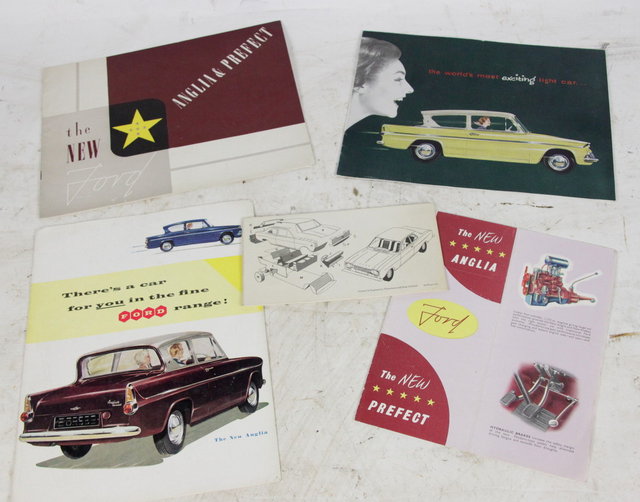 The New Ford Anglia and Prefect