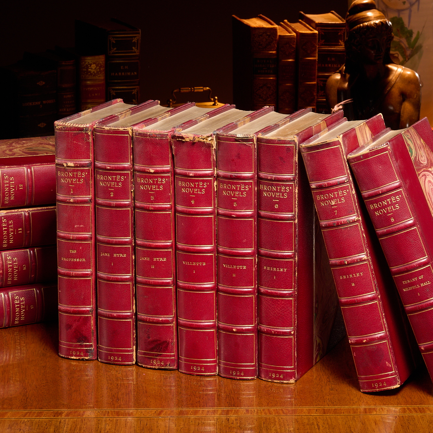 THE NOVELS OF THE SISTERS BRONTE,