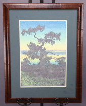 THE OLD FIR, ORIGINAL PAINTING