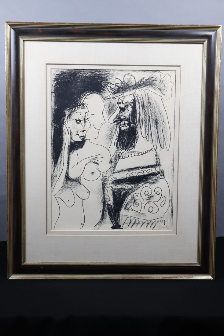THE OLD KING, PICASSO SIGNED