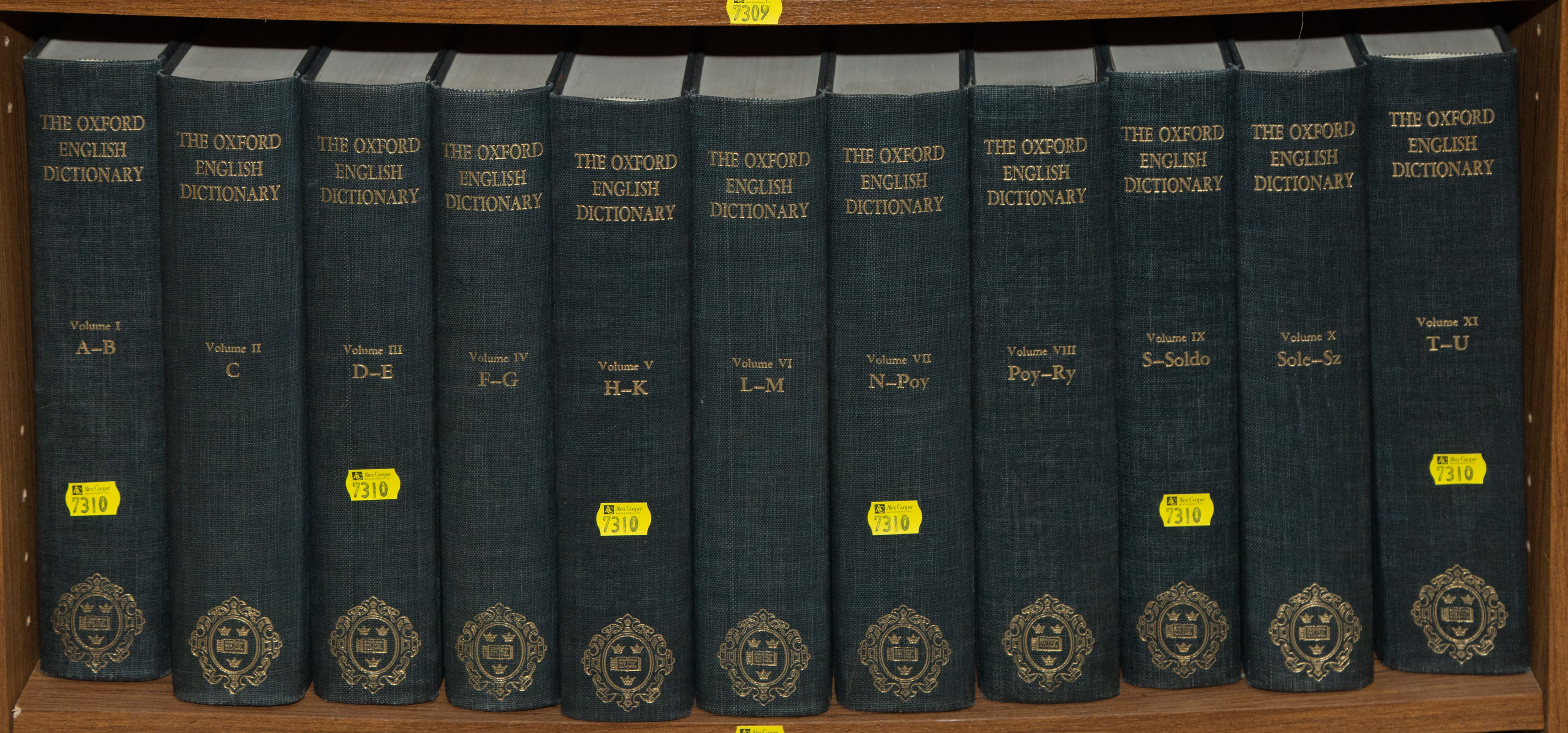 THE OXFORD ENGLISH DICTIONARY