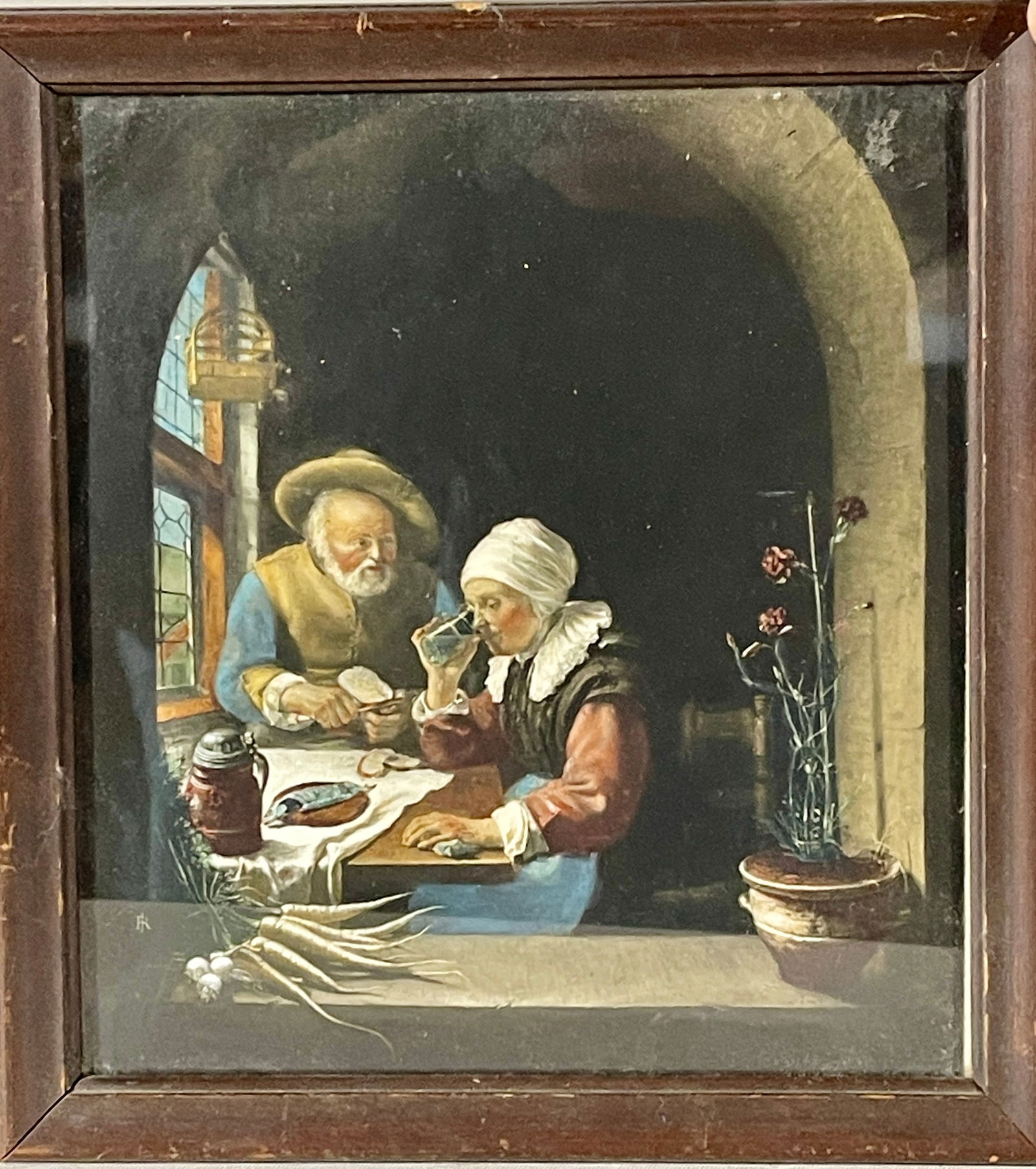 THE PEASANT MEALChromolithograph
