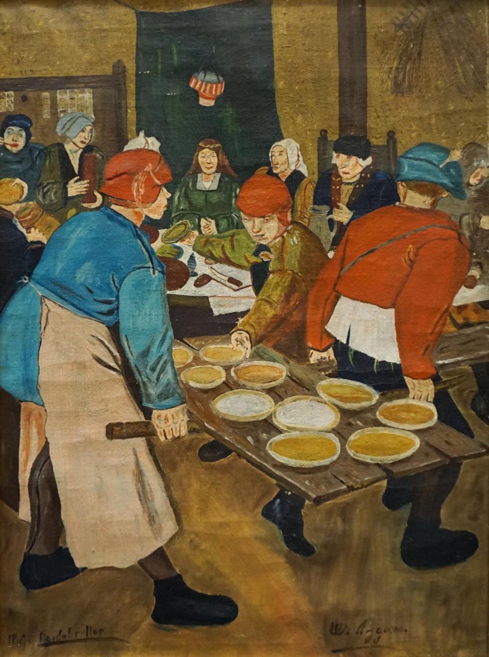 'THE PEASANT WEDDING' AFTER