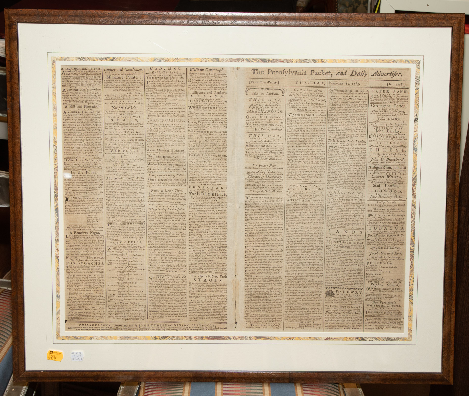 THE PENNSYLVANIA PACKET