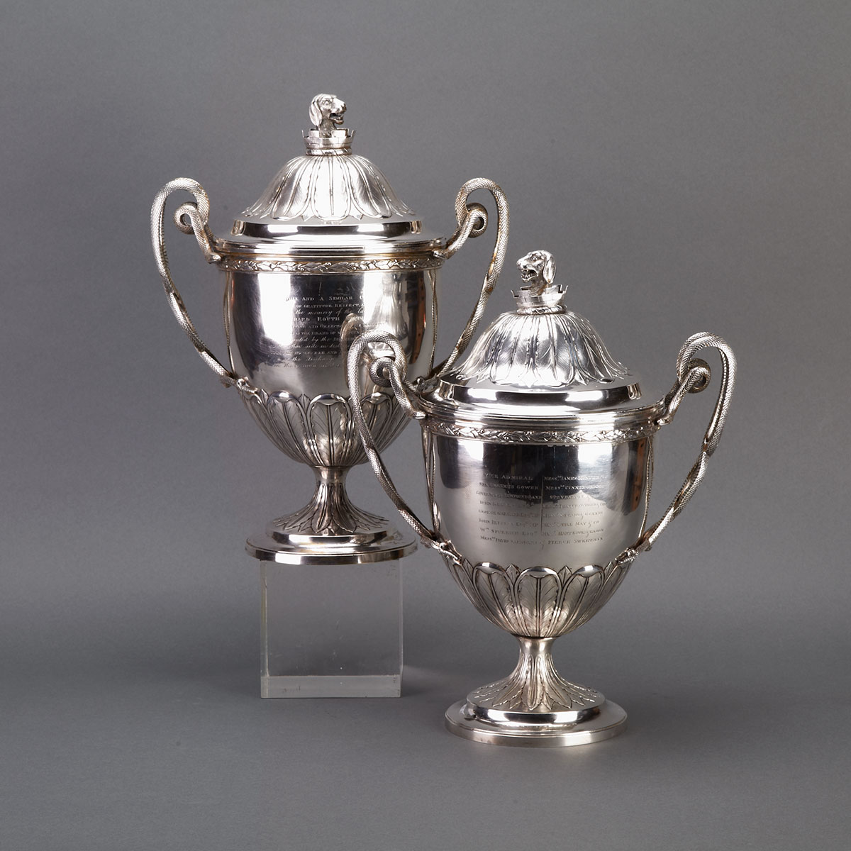 The Routh Cups Pair of George III