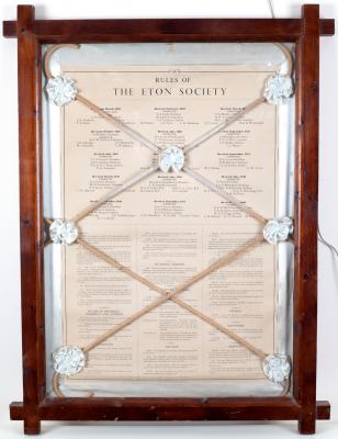 The Rules of the Eton Society,