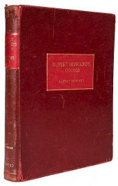 THE RUPERT HOWARD COURSE IN MA