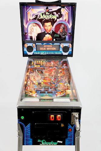 "THE SHADOW" PINBALL MACHINE BY THE