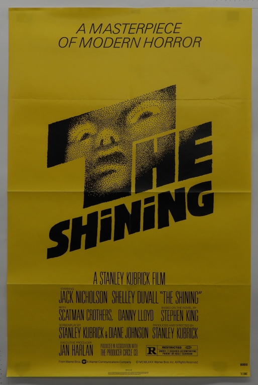 THE SHINING ONE SHEET MOVIE