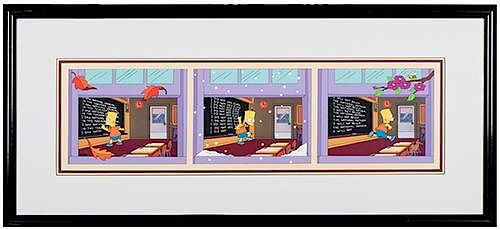 THE SIMPSONS "BLACKBOARD BUNGLE"