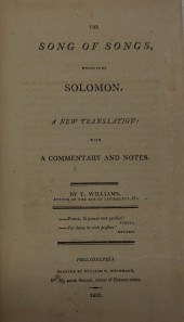 THE SONG OF SONGS, WHICH IS BY