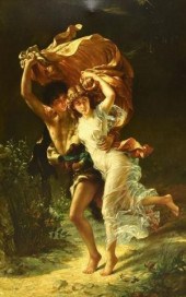 'THE STORM' PAINTING AFTER PIE