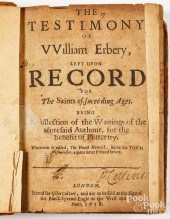 THE TESTIMONY OF WILLIAM ERBER
