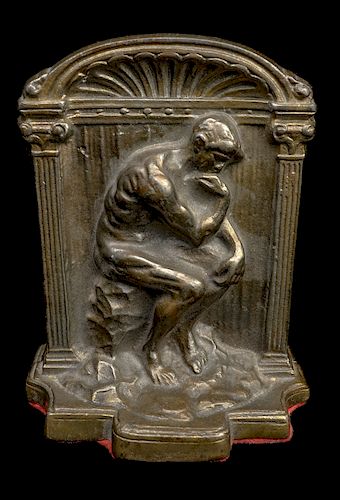 THE THINKER CAST IRON