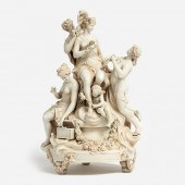 "THE TOILET OF VENUS" BISQUE G