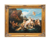 'THE TRIUMPH OF GALATEA' OIL,