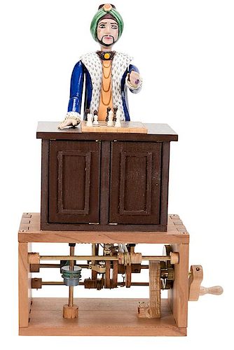 THE TURK CHESS-PLAYER AUTOMATON.The