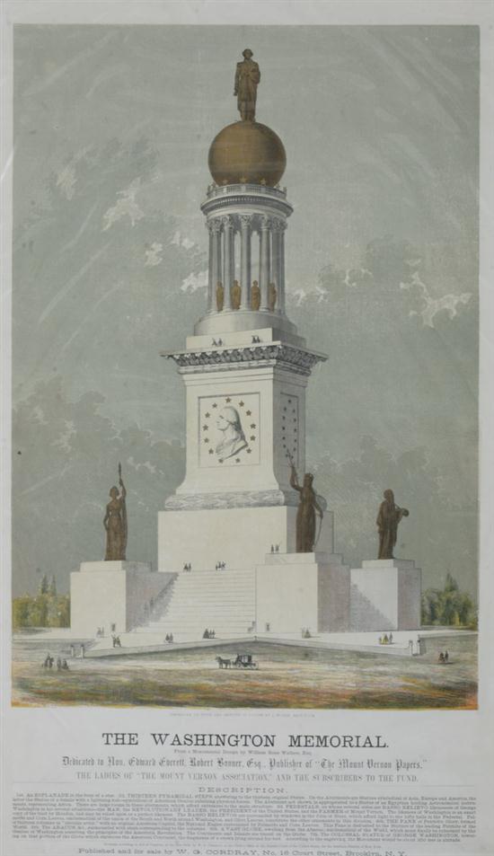 THE WASHINGTON MEMORIAL FROM A