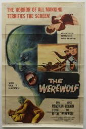 THE WEREWOLF 1956 ONE SHEET MO