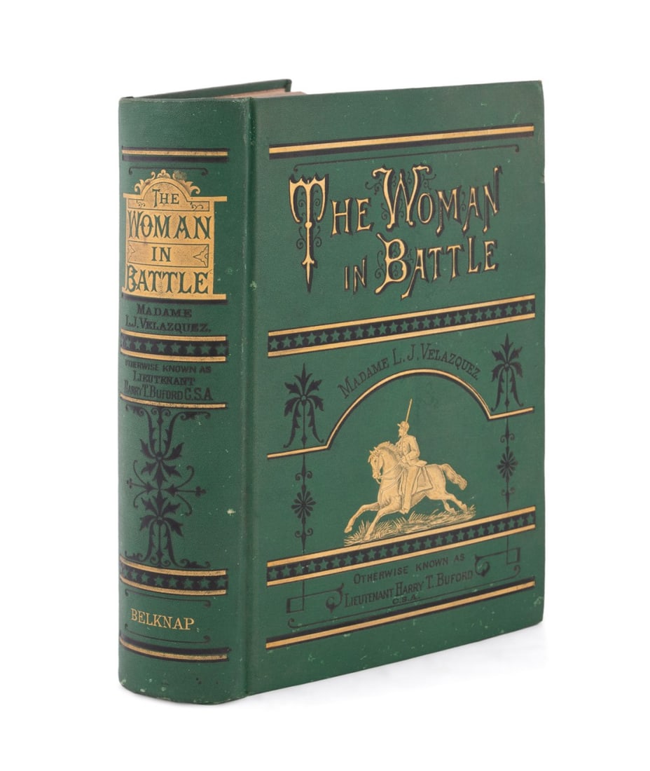 'THE WOMAN IN BATTLE' FIRST EDITION