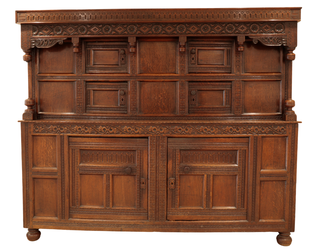 THE WOOTTON LODGE COURT CUPBOARD an