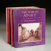 THE WORK OF ATGET, (4) VOLS. M