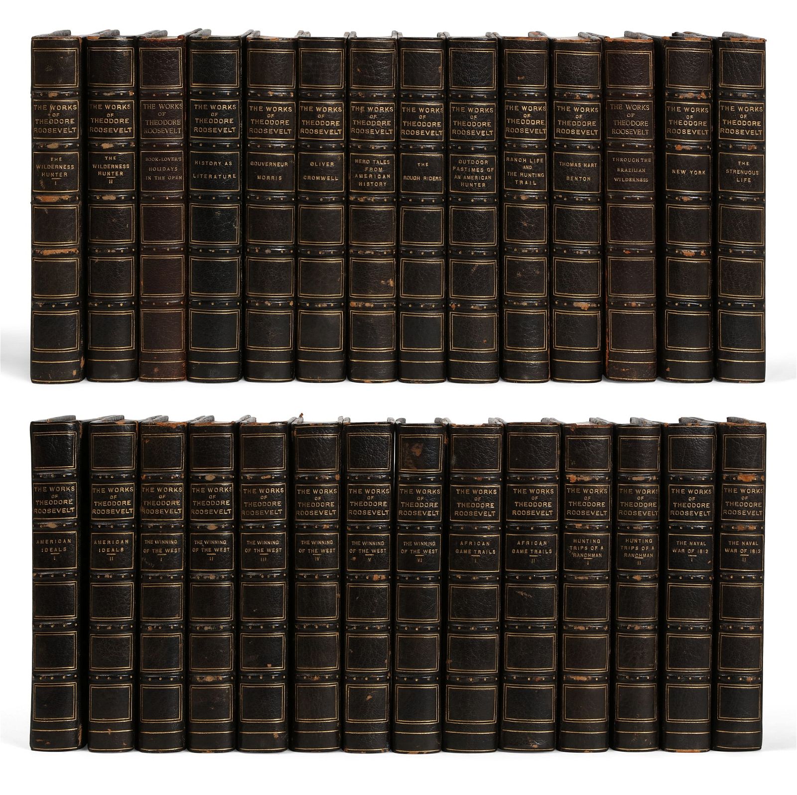THE WORKS OF THEODORE ROOSEVELT,