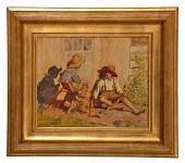 The Young Wood Cutters by Adam