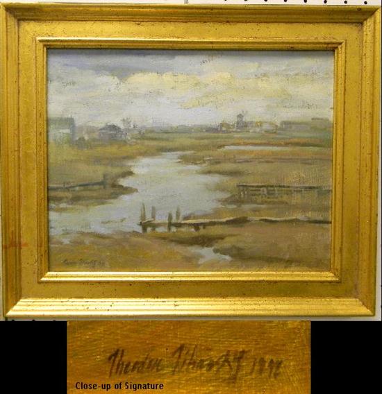 Theadore Tihansky  oil on board