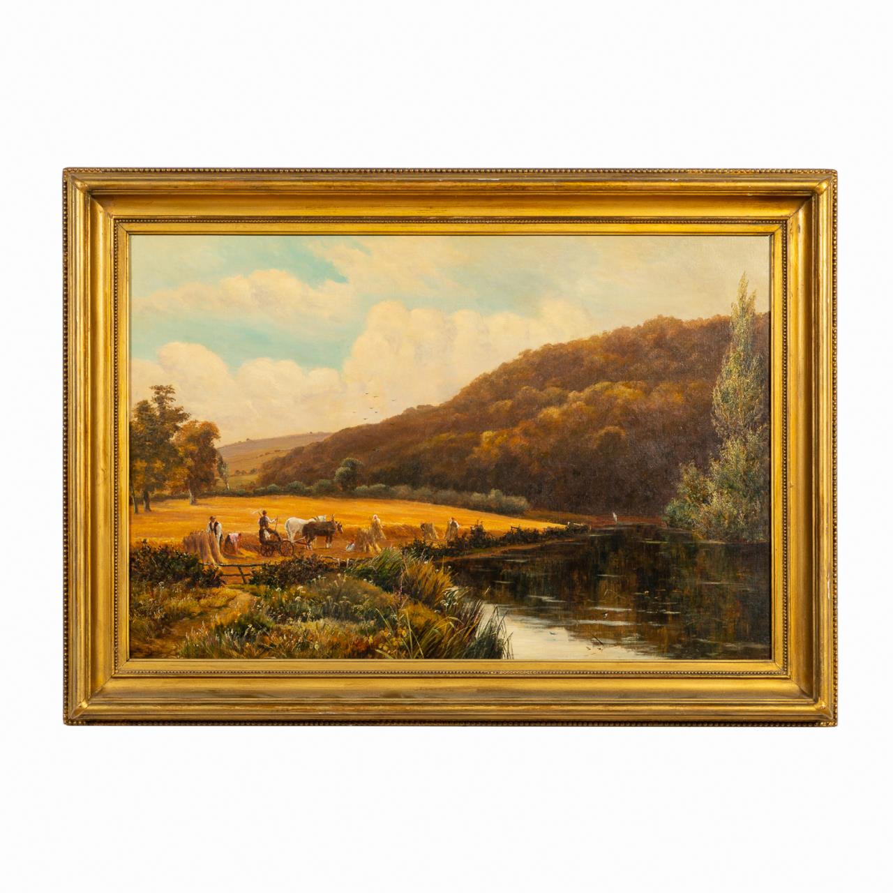 THEO HINES "WHEAT FARMING ALONG THE